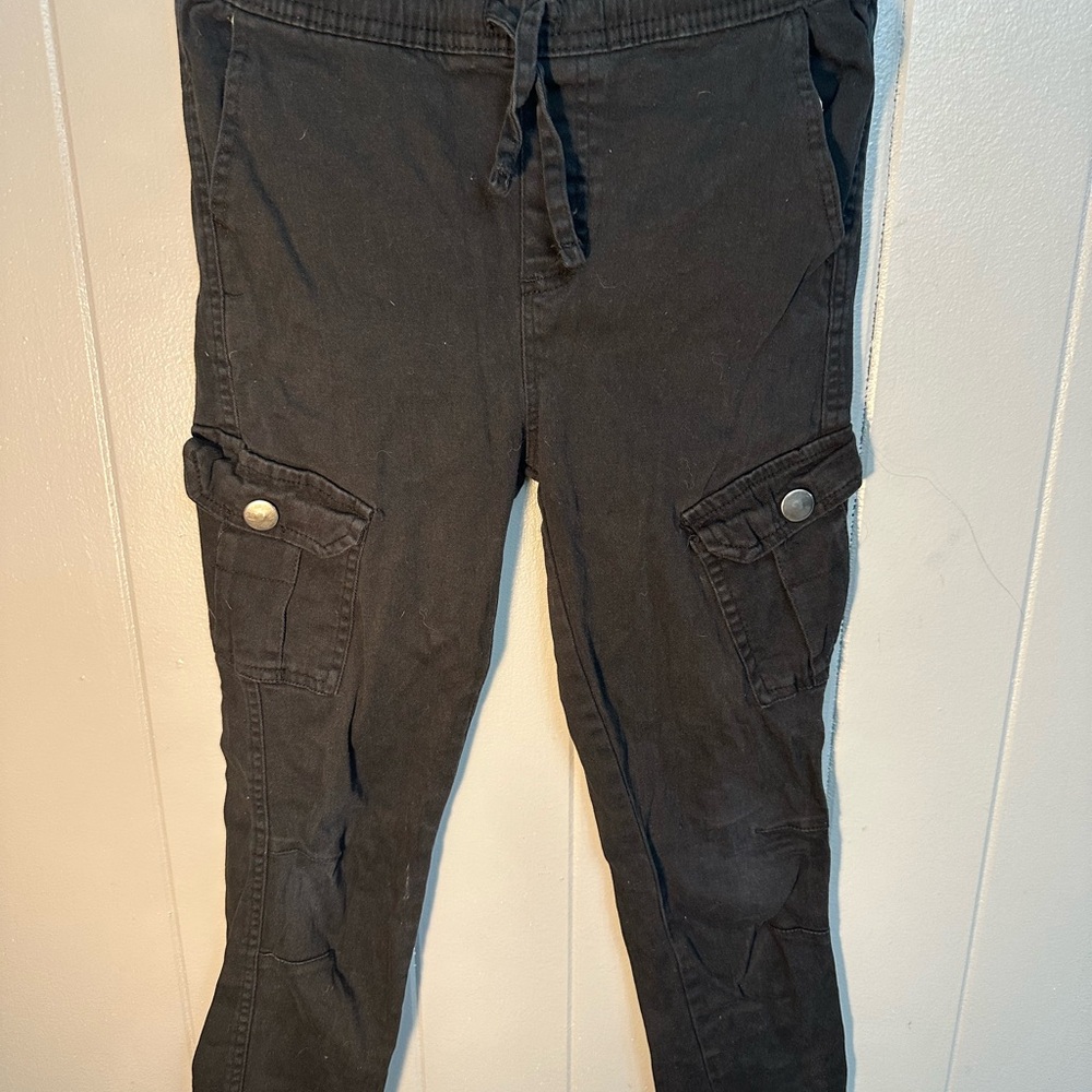 Kids Black Joggers